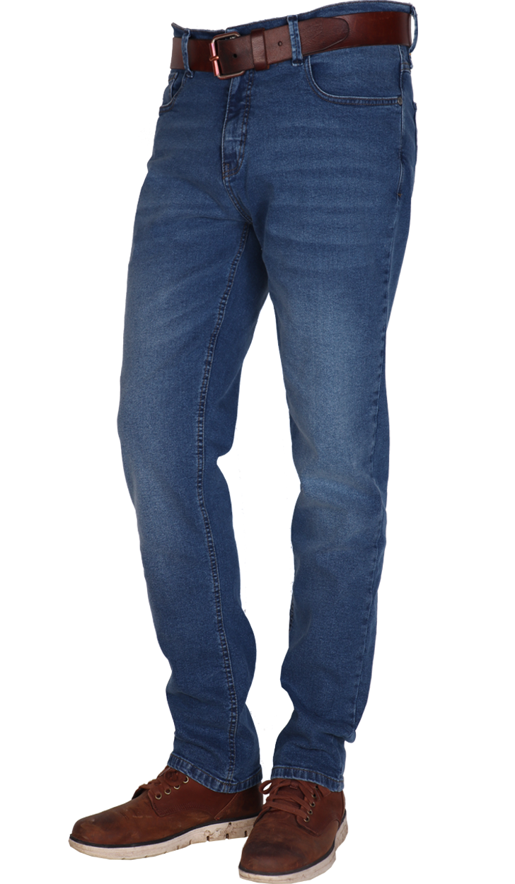 Circulaire stretch denim 5 pocket