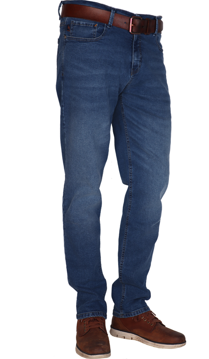 Circulaire stretch denim 5 pocket