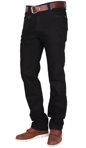 Trucker black stretch